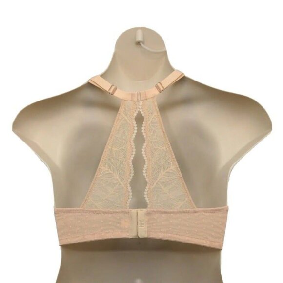 INC International Concepts Womens Bralette Bra U/W Beige Frappe Lace Size 1X NEW - Picture 9 of 10